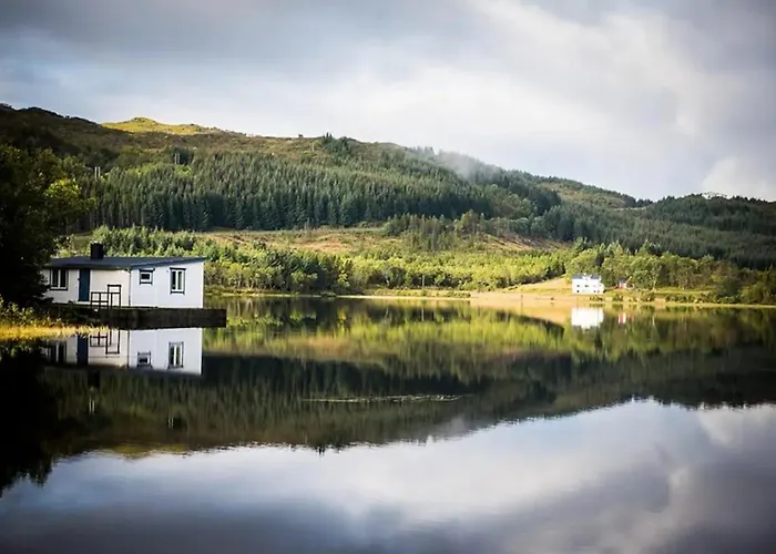 Semesterbostad Arctic Photo Retreat Lofoten - Lakehouse Bjorkly Vestvagoy
